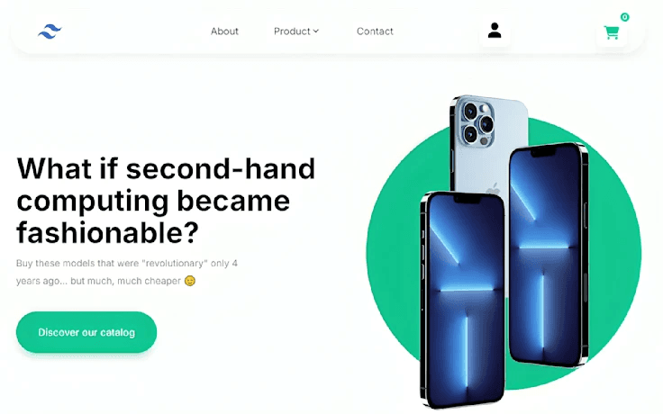 Loopix Marketplace application preview